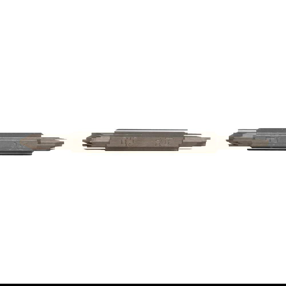 Slotted Screwdriver Insert Bit: #0 Point, Double End